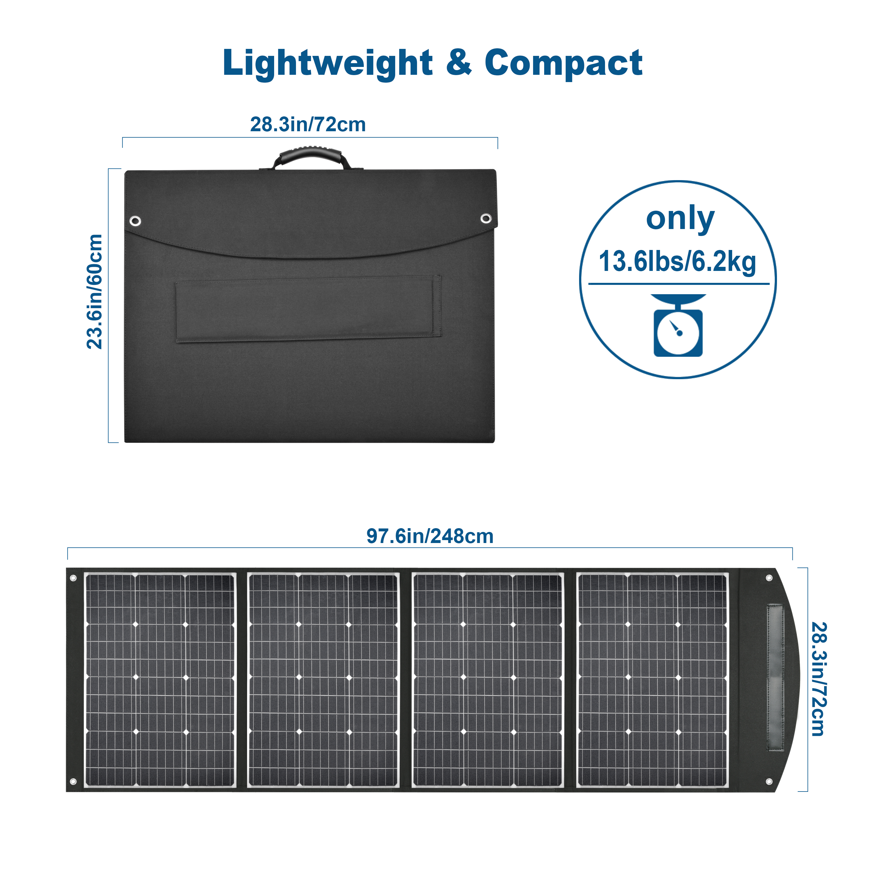 Folding Solar Panel Charger-UC-300